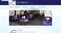 Desktop Screenshot of le-cercle-pointe-noire.com